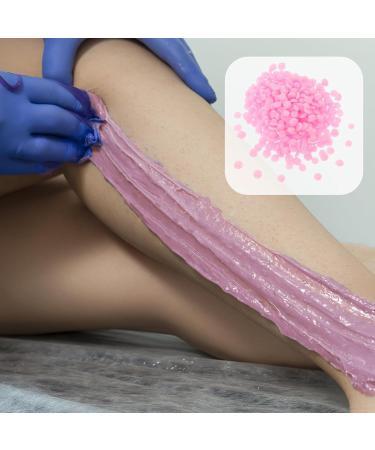 PopetPop 3 Packs Hard Wax Beans for Hair Removal | Sensitive Wax Beads for Face & Body | Pink 0.2x0.2cm - Buy Online on GoSupps.com