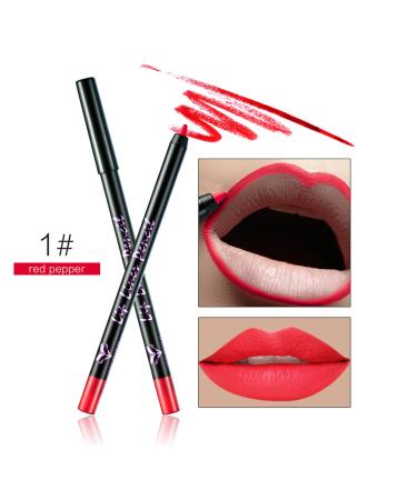 3pcs Matte Waterproof Lipsticks - Long-Lasting Color | Change Wooden Lipstick Pen - Shop Now! - Buy Online on GoSupps.com