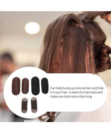 Lurrose 6Pcs Volume Hair Base Inserts - Bump It Up Hair Pads Combs & Clips for Women | DIY Hairstyles & Accessories - International Shipping Available - Buy Online on GoSupps.com