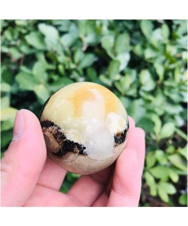 Ornament Natural Crystal Quartz Septarian Jasper Ball for Decoration 1pc for Fengshui Decoration Gift Decoration 50-60mm 1pc - Buy Online on GoSupps.com