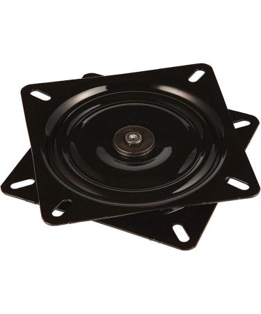 Attwood 17720 6 Boat Seat Swivel - Aluminum, Black Power Coated, 0-Degree Tilt - Buy Online on GoSupps.com