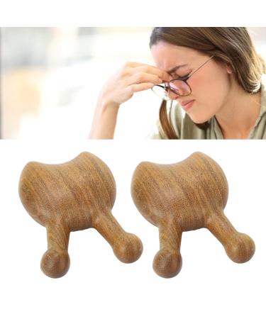 SONEW Sandalwood Nose Gua Sha Tool - 2-Part Stress Relief and Calming Facial Massage Device for Head Neck & Hands | International Shipping Available - Buy Online on GoSupps.com