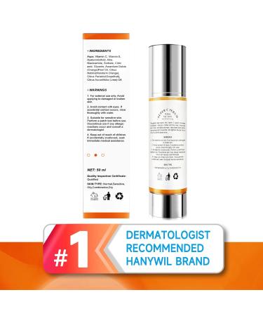 Super Vitamin C Serum for Face - Anti-Aging Hydrating Natural Ingredients Reduces Age Spots & Wrinkles - 1.7 fl oz - Buy Online on GoSupps.com
