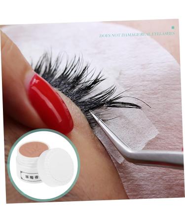 Beavorty 2pcs eyelash remover lash cream remover eyelash glue remover cream Eyelashes Extensions Cream eyelash mascara gel remover Fake Eyelash Glue Remover clean white Miss plastic extend 4x3cmx2pcs Whitex2pcs - Buy Online on GoSupps.com