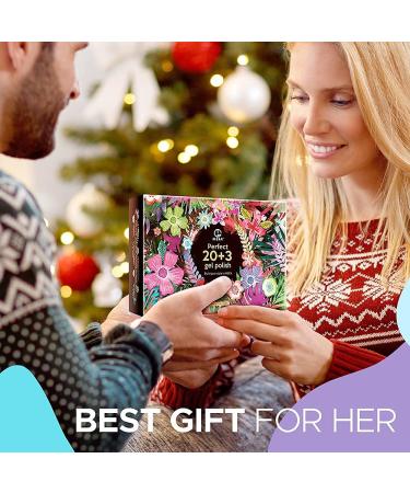 Spring Summer Pastel Gel Nail Polish Kit - 20 Trend Colors + Top & Base Coat - MEFA Macaron Series for Women - Buy Online on GoSupps.com