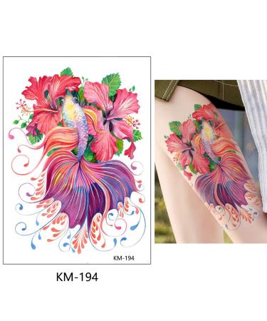 Colorful Animal Temporary Tattoo Sticker Set - 8 Sheets | Waterproof & Long Lasting | Fun Fake Tattoos for Kids & Women - Buy Online on GoSupps.com