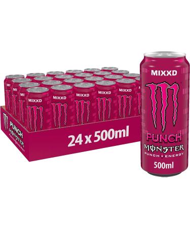 Monster Monster Punch MIXXD Energy Drink 24 x 500 ml (lot de 24 bo tes)