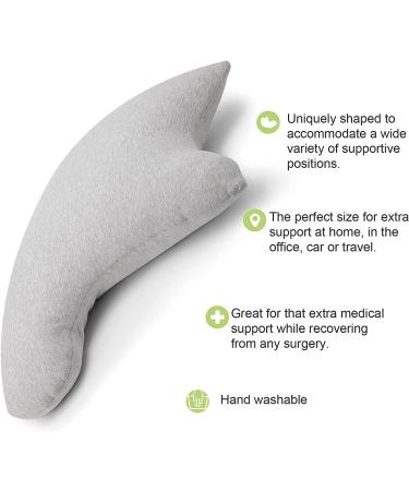 BESLKB Shoulder Surgery Pillow - Rotator Cuff & Side Sleeper Pillow for Neck and Shoulder Pain Relief - Gray - Buy Online on GoSupps.com