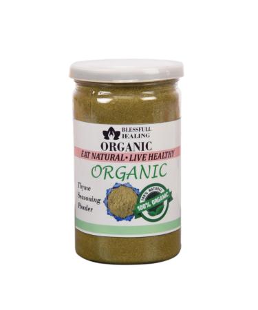 Blessfull Healing Organic Thyme Seasoning Powder 200 Gram (Packing May Vary) 200 Gram 7.05 oz