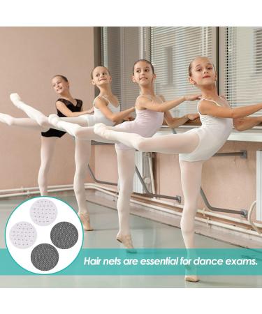 iTYOOS 4 Pack Elastic Hair Nets Invisible Hair Net Bun Cover Elastic Edge Mesh Women Hair Nets Invisible Hair Nets for Women Hair Nets for Ballet for Dance Ballet Wig Catering Bun and Hair Fixing - Buy Online on GoSupps.com
