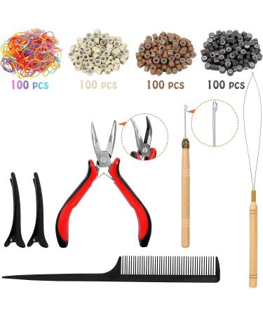 48 Inch Hair Tinsel Kit | 14 Colors 3200 Strands | Heat Resistant Fairy Hair Extensions for Women & Girls - Buy Online on GoSupps.com
