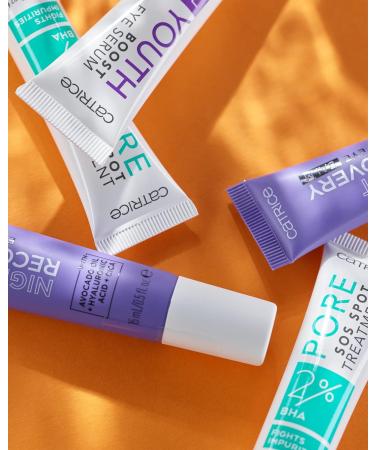 Catrice Night Recovery Eye Balm 15ml - Nourishing & Revitalising Transparent Formula with Oils & Vitamins for Bright Eyes - Buy Online on GoSupps.com