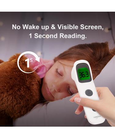 Europapa Infrared Thermometer for Baby & Adult - Fever Alarm C/ F Switch 30 Value Memory - VP-T1 Green - Buy Online on GoSupps.com
