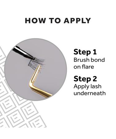 Shop Eylure Underlash Salon Lash Extension Kit | 30 Curl Flares - Bond Applicator & Remover - 7 Day Wear - International Shipping - Buy Online on GoSupps.com