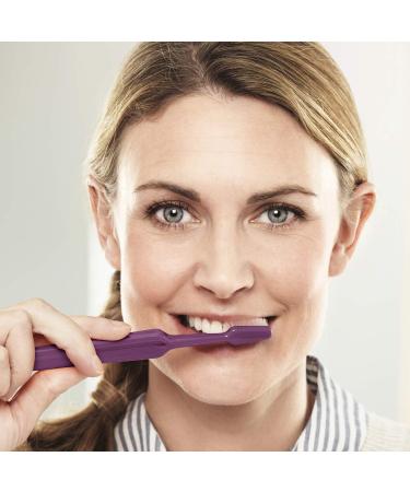 Shop Tep Select Medium Toothbrush - Strong Bristles & Tapered Head for Deep Cleaning - 5 Pack in Assorted Colors - Buy Online on GoSupps.com