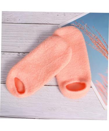 minkissy 1 Pair Gel Moisturizing Socks Orange Socks Softening Socks Everyday Wear Socks Foot Moisturizing Socks Women Socks Features Socks for Women Foot Moisturising Socks Ankle Socks Spa - Buy Online on GoSupps.com