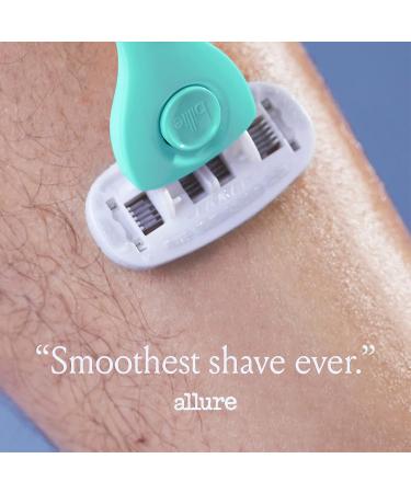 Billie Women's Shave Kit: Razor + 4 Refills + Magnetic Holder in Minty | Buy Now - Buy Online on GoSupps.com