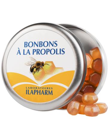 Laboratoires Ilapharm Bonbons Propolis & Miel Ar me Eucalyptus Confort et Douceur de la gorge Bo te 50g 50 g (Lot de 1)