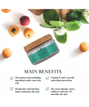 Buy Apricot Face & Body Cream Peeling - Nourishing Exfoliator for Radiant Skin | International Shipping Available - Buy Online on GoSupps.com