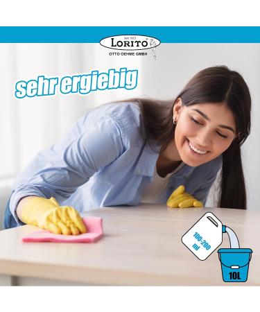 Buy Lorito Fresh & Clean Glass Cleaner - 1L Window & Surface Cleaner for Car & Home - Buy Online on GoSupps.com