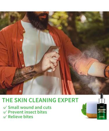 Essential Oils-Spearmint Essential Oils for Diffuser Humidifiers for Home,Diffuser Oils Scents for Laundry,Aromatherapy,Candle&Soap Making 1 FL.OZ Spearmint 1 Fl Oz (Pack of 1) - Buy Online on GoSupps.com