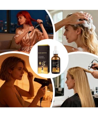 Huile De Croissance Des Cheveux | Soins Adaptables | 60 Ml Et 50 Ml | Nourrissant Base De | Booster De Densit Du Cuir Chevelu | Soutien La Repousse | Pour Un Usage Quotidien Am liore Le 60ml hair - Buy Online on GoSupps.com