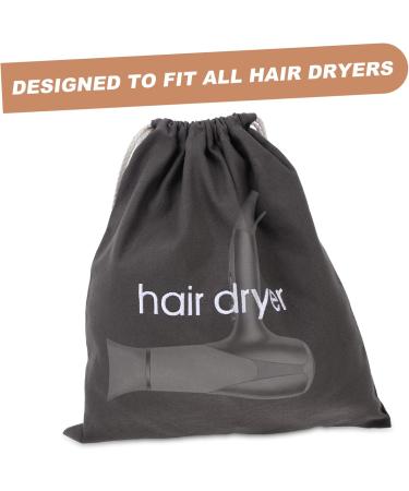 FOMIYES Hair Dryer Bag Travel 6 Pcs Hair Dryer Storage Bag Black Backpack Clothes Storage Bag Dustproof Pouch Gym Bag Travel - Buy Online on GoSupps.com