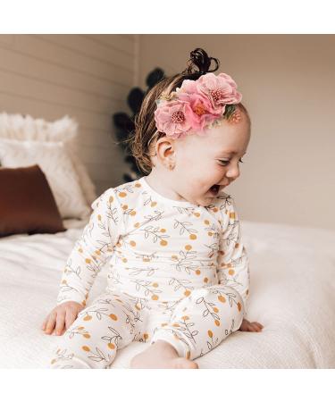 Cinaci 5-Piece Tender Flowers Hair Tapes for Baby Girls & Toddlers | Nylon Terraps Accessories - Buy Online on GoSupps.com
