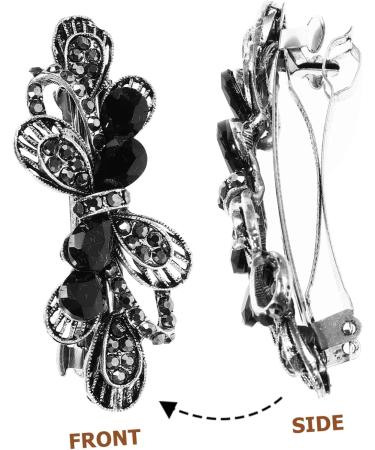 Beaupretty Accessories rhinestone hair clip metal hair clips for women bride hair barrette aesthetic hair accessories spring hair clips decorative hair pin crystal headgear women's Crystal - Buy Online on GoSupps.com