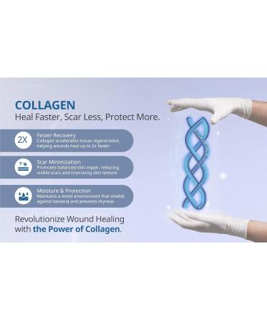 Celluheal Cellufil Collagen Particles for Advanced Wound Care - Box of 5 Vials - 100% Non-Hydrolyzed Bovine Collagen for Tissue Regeneration First Aid & Minor Bleeding - Buy Online on GoSupps.com