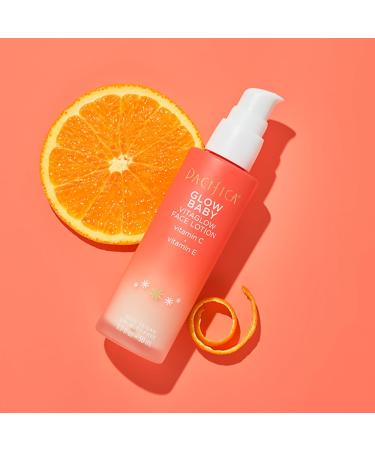 Pacifica Beauty Glow Baby VitaGlow Face Lotion & Eye Bright Eye Cream Set - Vegan Skincare Vitamin C Moisturizer Brightener Hyaluronic Acid Caffeine - International Shipping Available - Buy Online on GoSupps.com