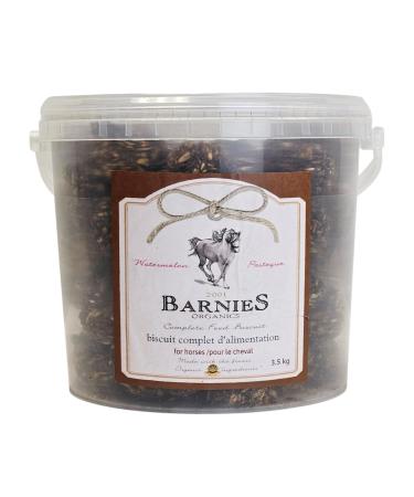 Barnie s All-Natural Horse Treats Vitamin-Enhanced Locally Sourced Canadian-Made Biscuits for Horses | 4 Flavours (3.5kg Watermelon) Watermelon 80 count (Pack of 1)