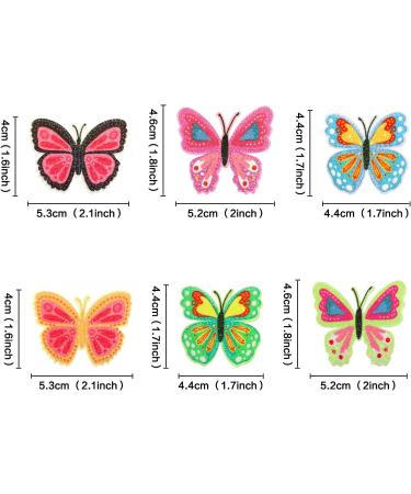 Keaziu 18Pcs Butterfly Cupcake Toppers Cake Party Cake Decorations Mixed Colour for Birthday Wedding Party Wall Decoration Multiple Color Combinations - Buy Online on GoSupps.com
