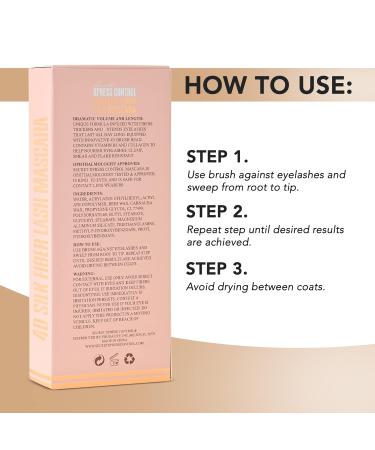 Secret Xpress Control 4D Silk Fiber Lash Mascara - Waterproof & Smudge-Proof (2 Pack) - Buy Online on GoSupps.com