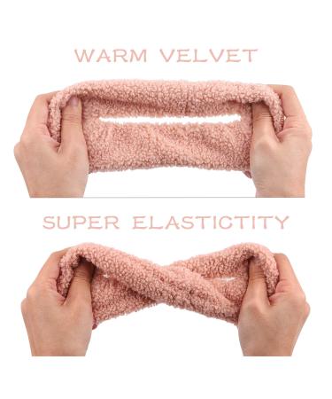 WATINC 6Pcs Teddy Faux Fur Hair Scrunchies - Colorful Large Hair Ties for Women & Girls - Buy Online on GoSupps.com