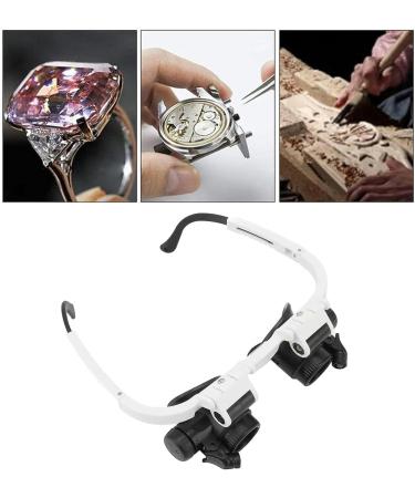 Portable ES with LED Light Loupe Watch Repair Magnifier with 2 Interchangeable Lens 8X 15X 23X for Close Work Full of Stars - Buy Online on GoSupps.com