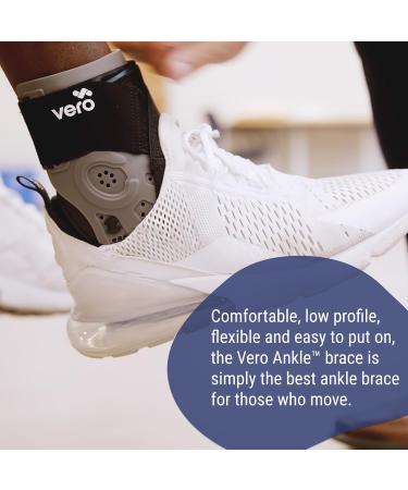 Vero Ankle Dynamic Brace - Ultimate Support for Sprains & Injuries | Perfect for Basketball Volleyball Football Pickleball & Tennis Medium Size Ideal for Active Lifestyles - Buy Online on GoSupps.com