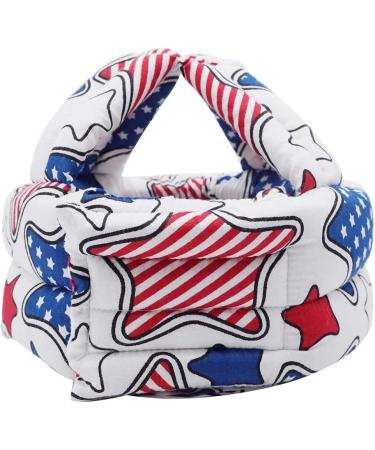 Baby Safety Helmet | Adjustable Infant Head Protective Hat for Crawling, Walking & Playing | Soft & Comfortable | Ages 6 Months - 6 Years (Colorful Stars) - Buy Online on GoSupps.com