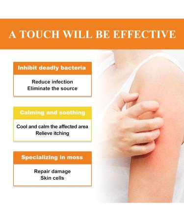 WOSLXM Bee Venom Psoriasis Treatment Cream - Professional Soothing & Moisturizing Formula for All Skin Types (3PCS) - Buy Online on GoSupps.com
