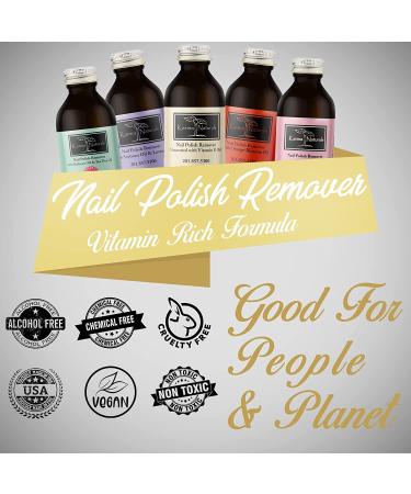 Karma Organic Unscented Nail Polish Remover - Non-Toxic Vegan Formula (Top/Triple Base) - Cruelty-Free Nail Treatment - Buy Online on GoSupps.com