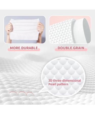 Zonsen Disposable Face Towels - Chemical-Free Biodegradable Ultra Soft Cotton Wipes for Sensitive Skin | 360 Count Pack of 6 - Deeply Cleansing & Lint Free - Buy Online on GoSupps.com