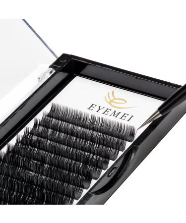 Eyelash Extensions Individual Lashes 0.20mm C Curl 8-15mm Mink Eyelash Extension Supplies Lash Extensions Professional Salon Use Black False Lashes Mink Lashes Extensions by EYEMEI (0.20-C-MIXED) 8-15mm 0.20-C Curl