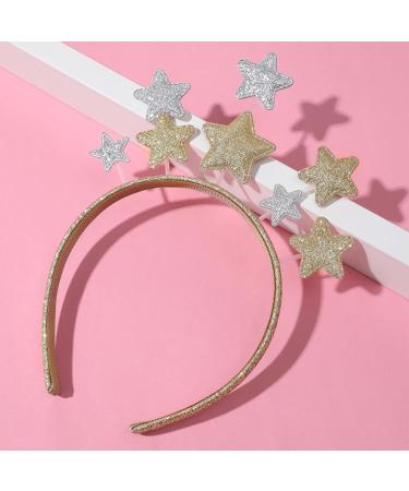 Lurrose Star Headband Glitter Star Boppers Headband Party Hair Accessories for Birthday Festival - Buy Online on GoSupps.com