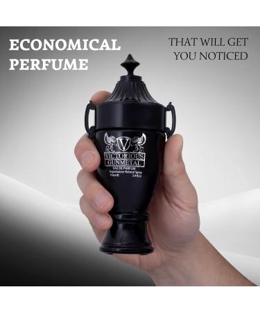 Victorious Gunmetal for Men Eau De Parfum - Fascinating Heart of Olibanum & Lavender - Spray Cologne for Everyday Use - Powerful and Intense Fragrance - Elegant 100 ml Bottle Precious Gift for Man - Buy Online on GoSupps.com