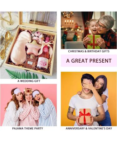 Fitglam Natural Silk Sleep Mask - Best Eye Mask for Travel, Nap, Meditation - Adjustable Strap - Men, Women - White - Buy Online on GoSupps.com