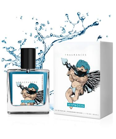 fugit Pheromone Cologne for Men Hypnosis 2.0 Cologne for Men Pheromone-Infused Hypnosis Cologne Enhances Intimacy 50ml Travel Set Valentine's Day Gift for Father Boy Friend and Husband