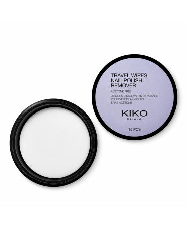 KIKO Milano Nail Polish Remover Wipes | Acetone-Free Nail Polish Remover Wipes