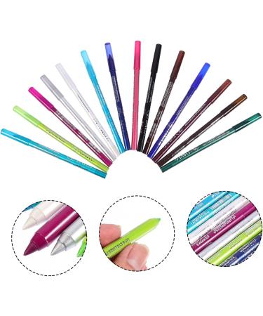 WOONEKY 14pcs Eyeshadow Pencil Set Makeup Accessory Eye Lining Pencil Eye Lining Tool Eyeliner Pencil Makeup Eye Liner Pencil Eyeliner Drawing Tool Makeup Pencil Cosmetics Pencil - Buy Online on GoSupps.com