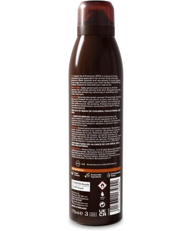 Calypso Tanning and Protection Spray SPF6 175 ml (Pack of 1) - Buy Online on GoSupps.com