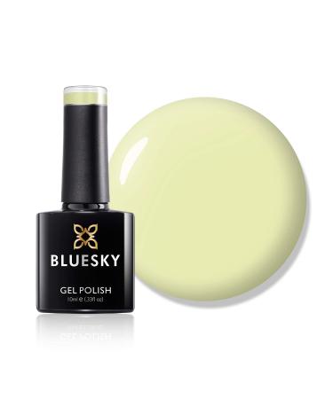Bluesky Gel Nail Polish Spring 2021 Collection Allegro Ss2101 10 ml Pastel Nude Yellow Green (Requires Curing Under LED or UV Lamp)